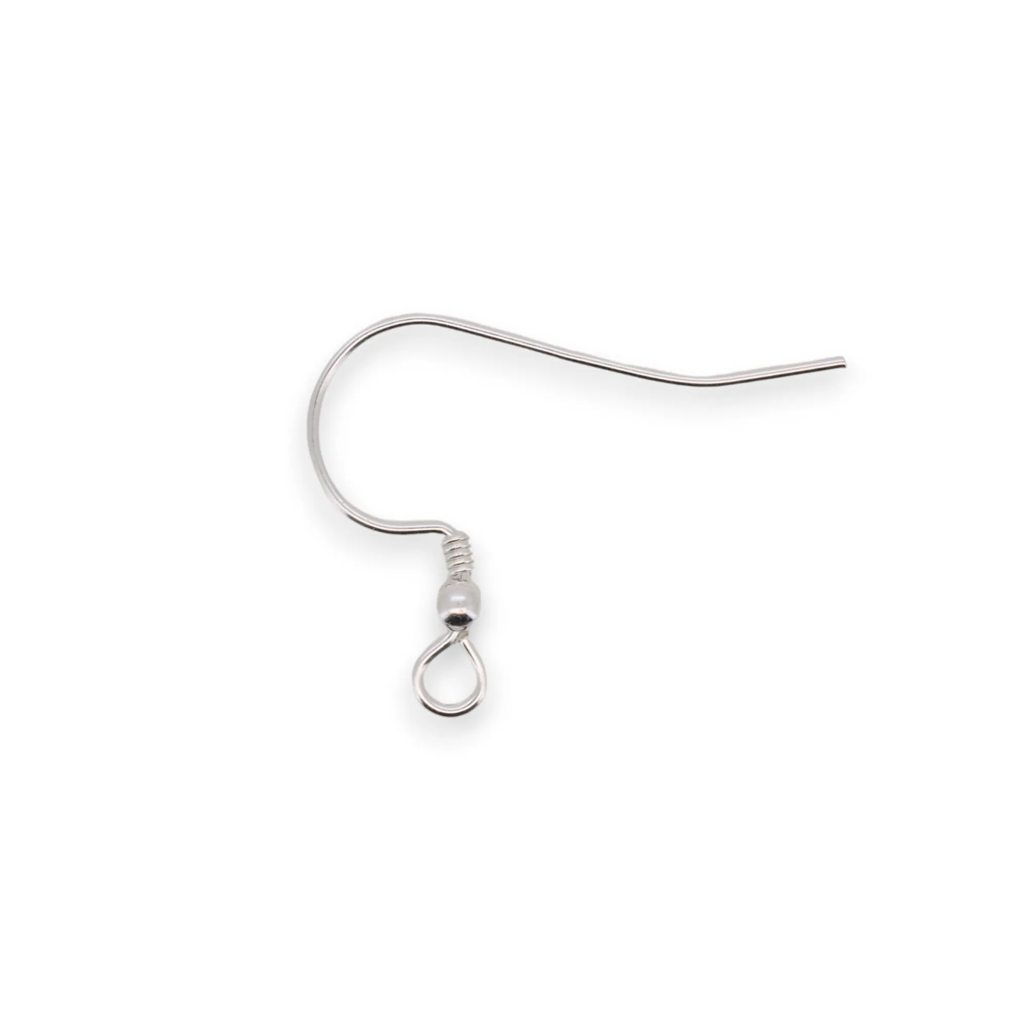 🔗 Earhook / Shepherd Hook (Coil & Ball) | Pair 💍💍