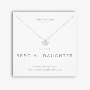 A Little Special Daughter Silver 46cm   5cm Extender Necklace 5284