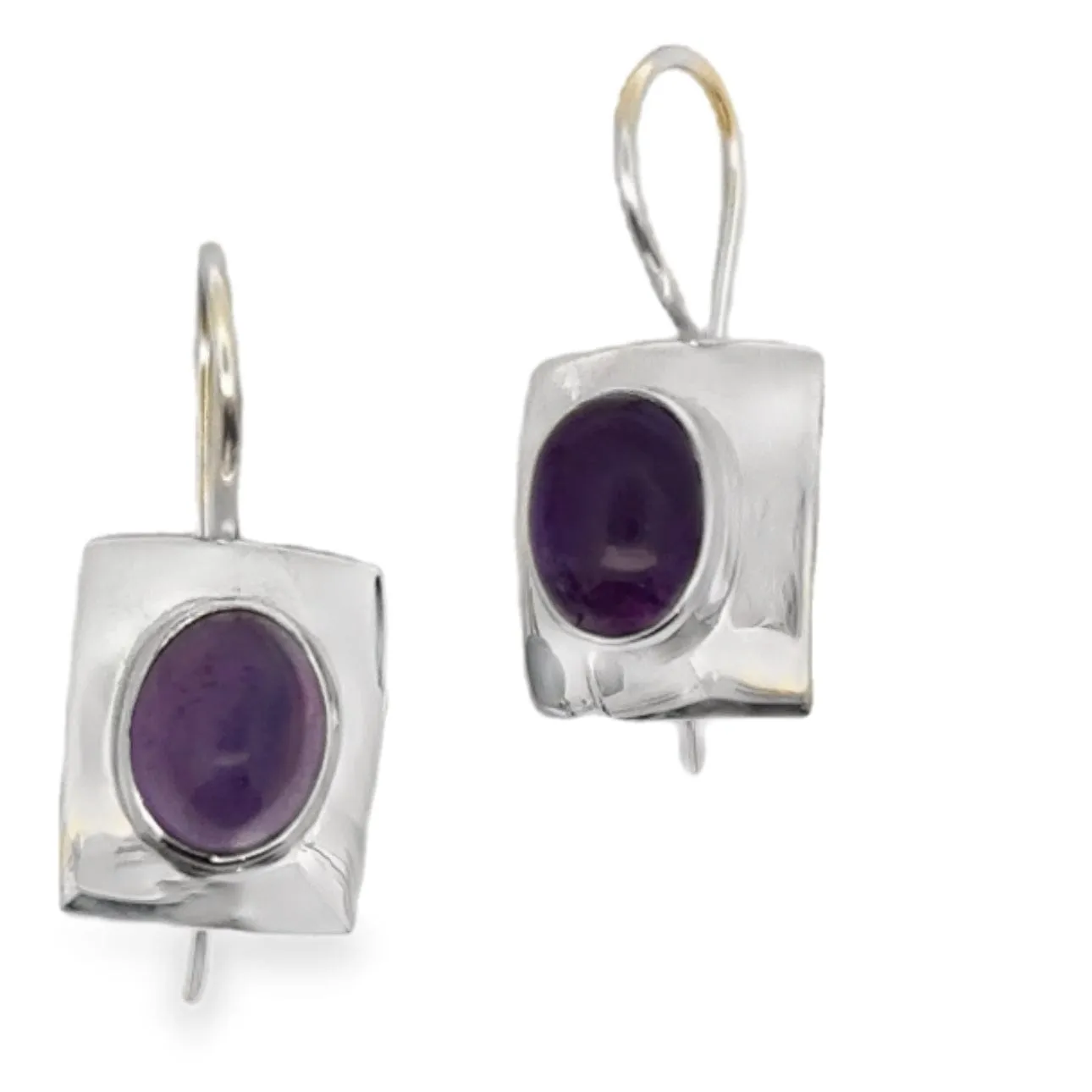 Ava Amethyst Earrings