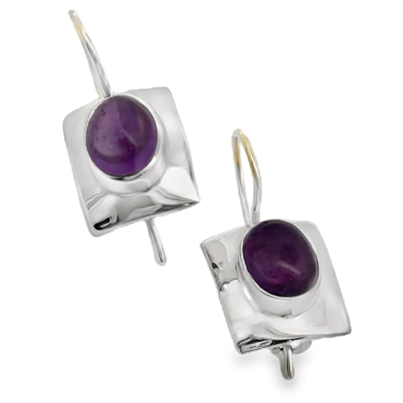 Ava Amethyst Earrings