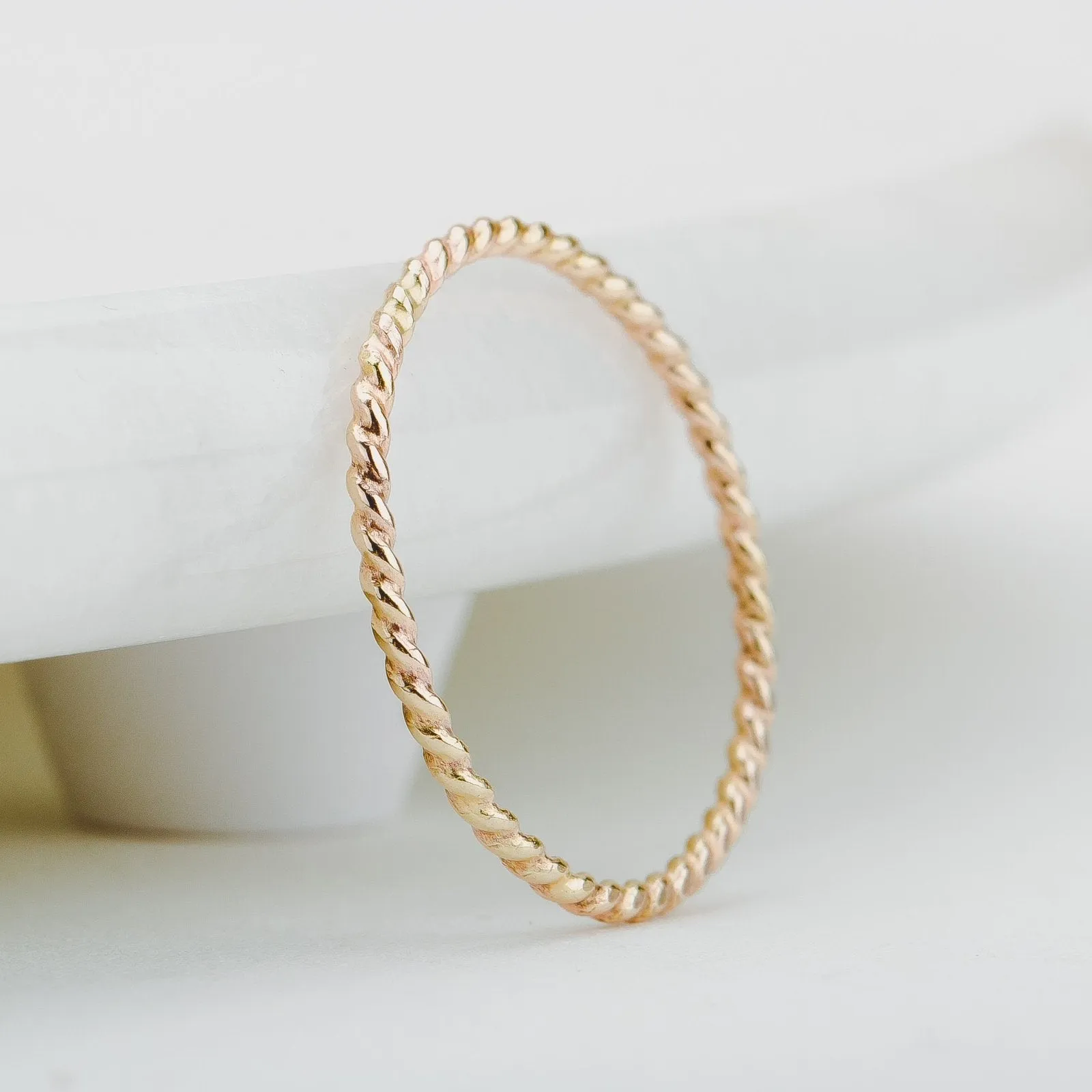 Braided Rope Stacking Ring