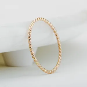 Braided Rope Stacking Ring