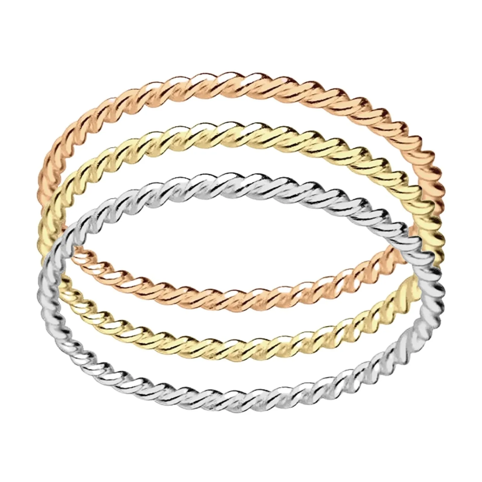 Braided Rope Stacking Ring