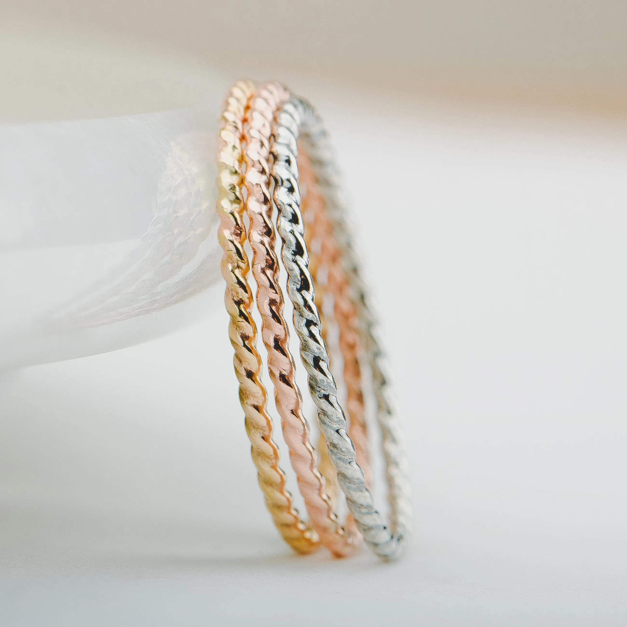 Braided Rope Stacking Ring