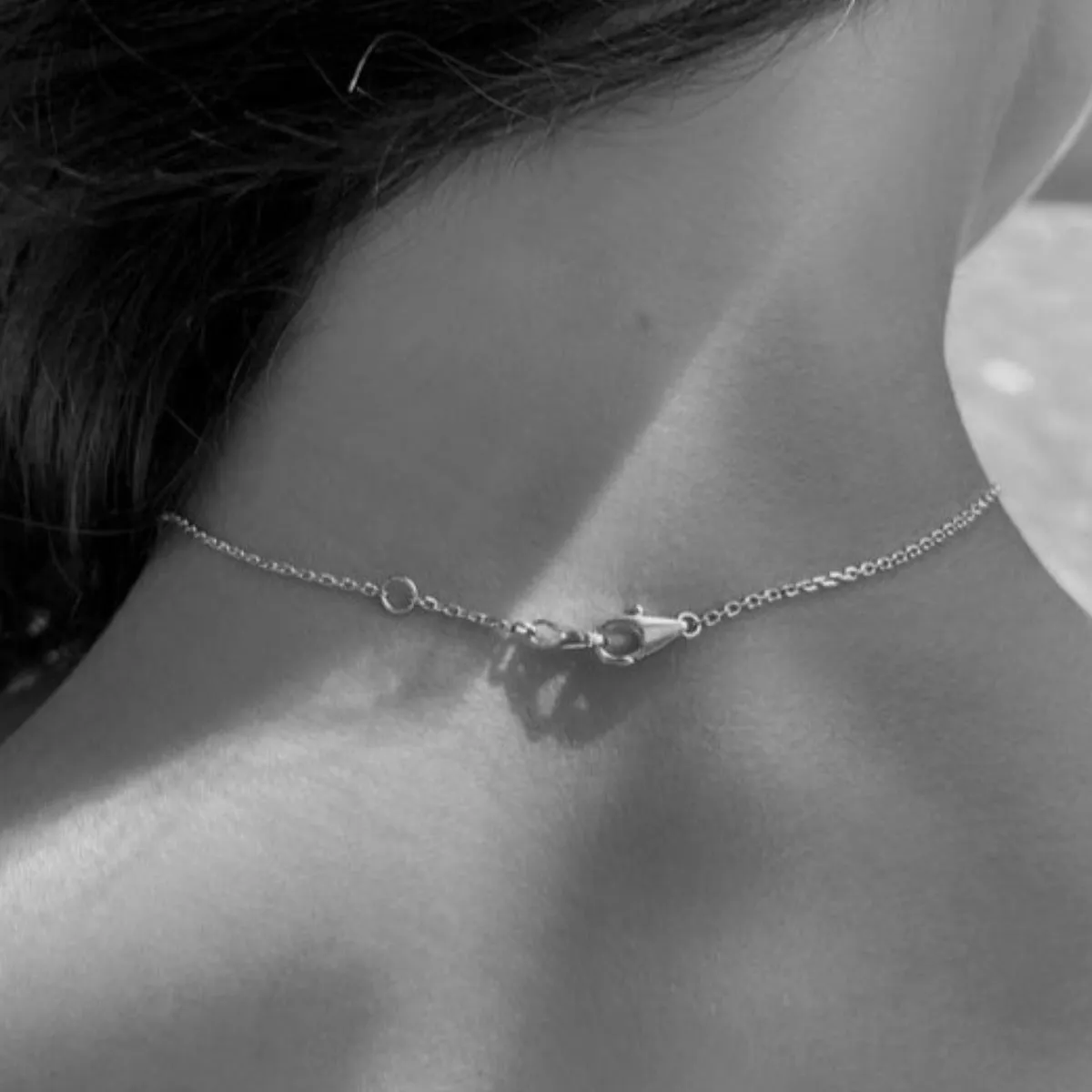 CARAT* London Sterling Silver Camelia Necklace