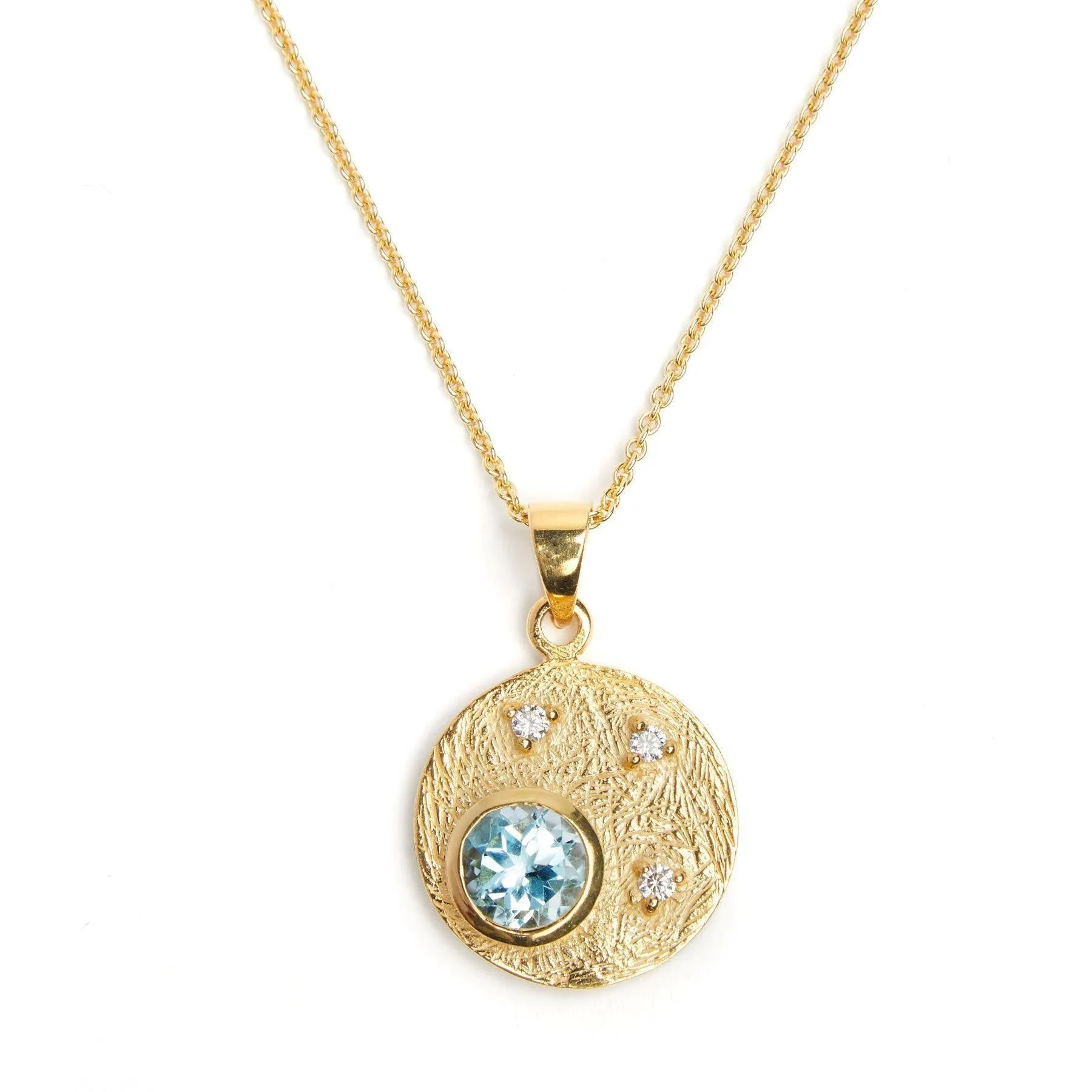 Celeste Necklace in Gold & various gemstones