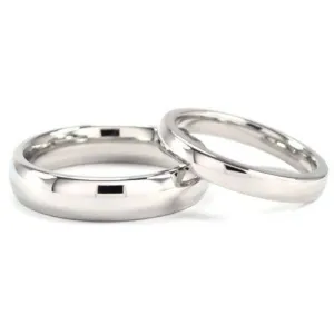 Cobalt Ring Sets, Couple's Wedding Rings