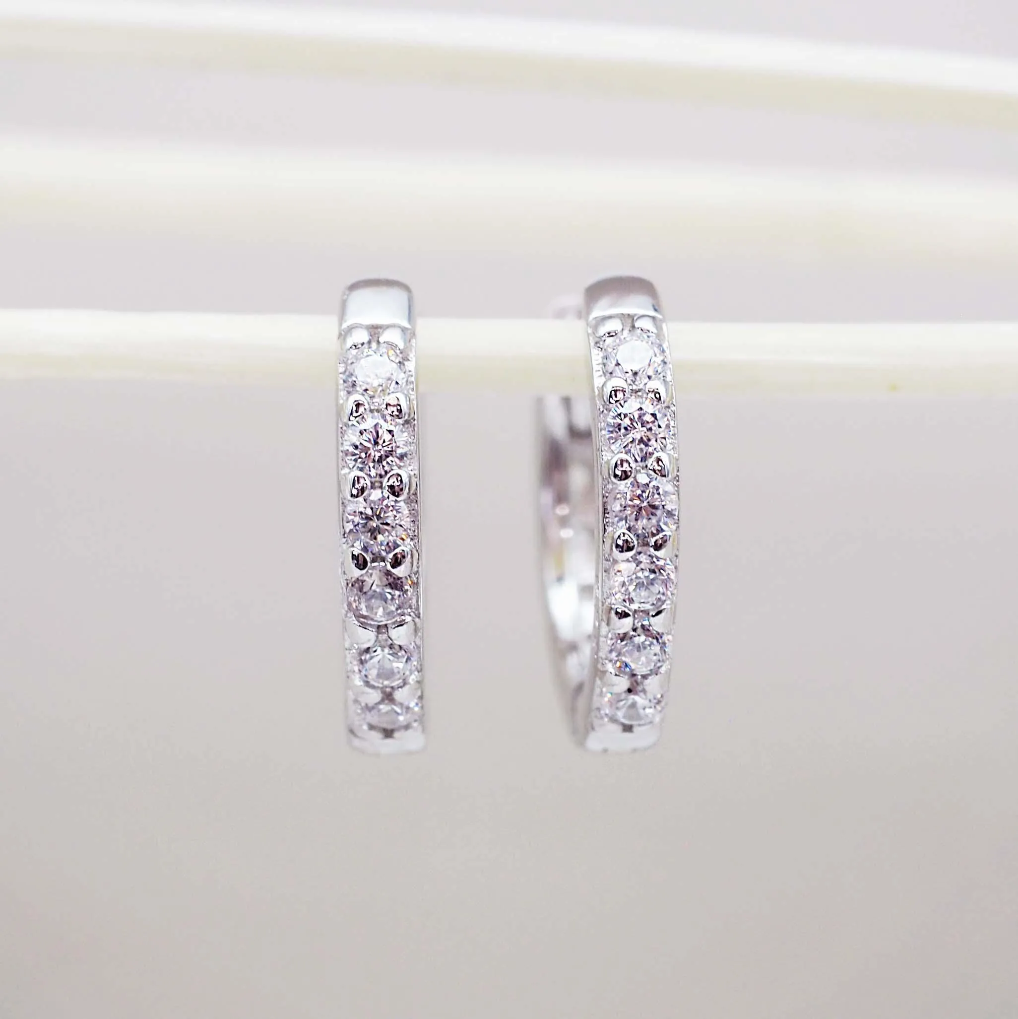 Dainty Huggie Earrings