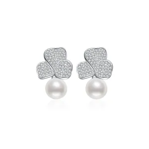 Elegant Freshwater Pearl Earrings WE00129 | GARDENS