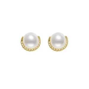 Elegant Freshwater Pearl Earrings WE00319