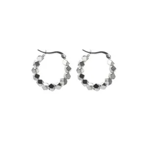 Elegant Geometric S925 Sterling Silver Earrings