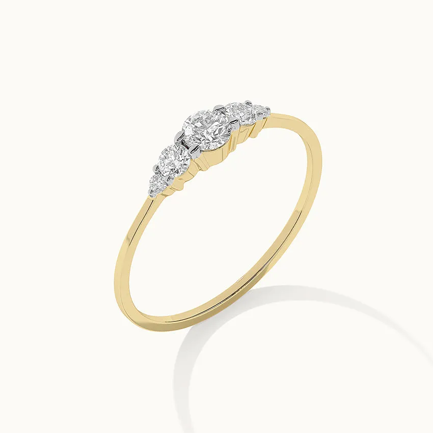 Five Stone Diamond Ring