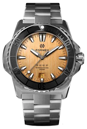 Formex REEF 39.5mm Automatic Chronometer 300m Radiant Bronze Bracelet