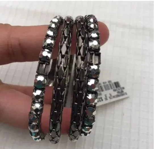 FREE with $29 Purchase. NEW style & Co Silver Hem Round / Coil Bracelet. Women's Fashion Accessoriess