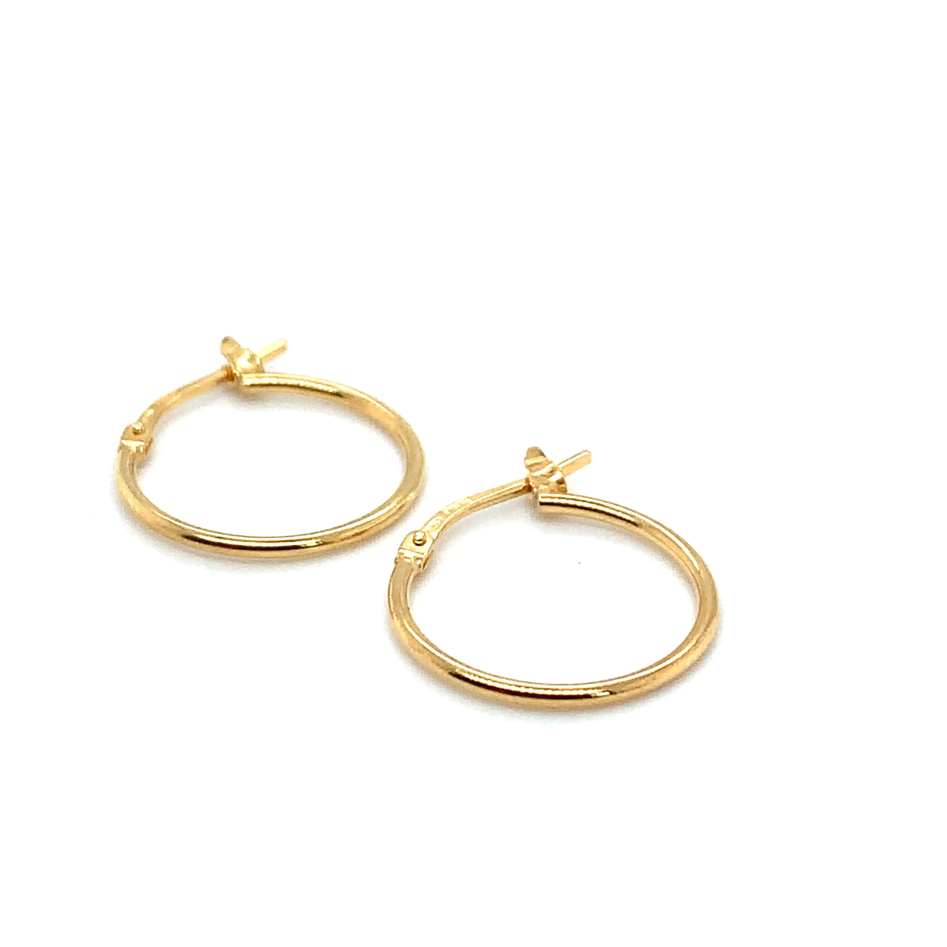 Golden Hoop Earring