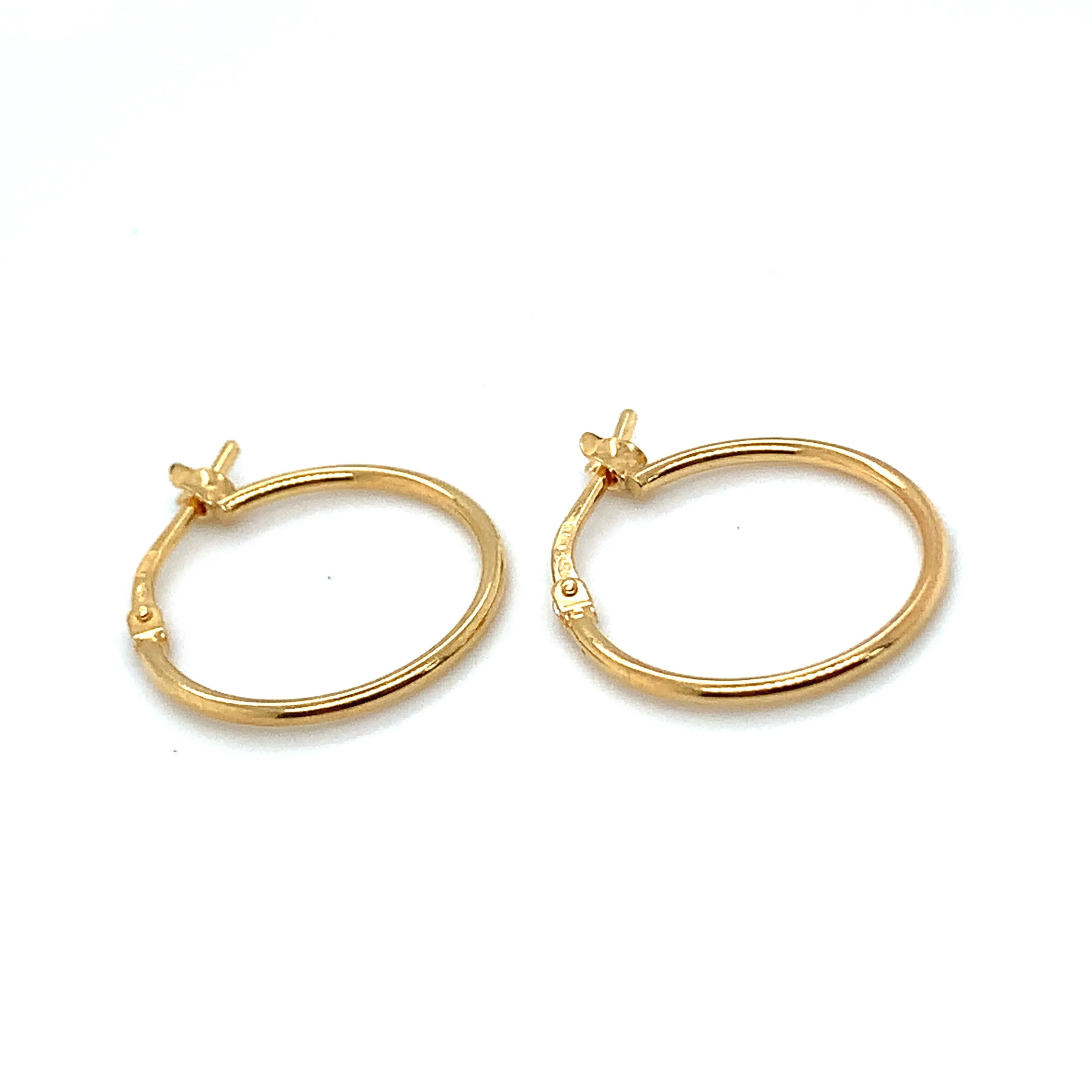 Golden Hoop Earring