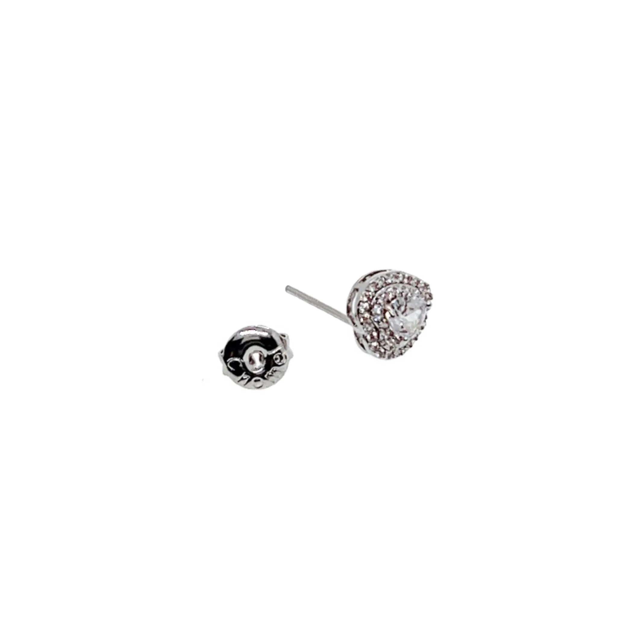 Heart Cubic Zirconia Earrings