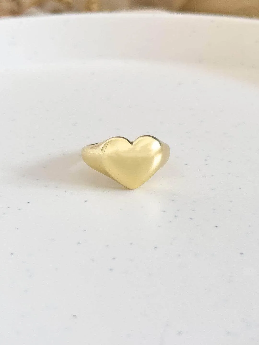 Heart Signet Ring