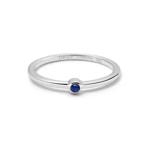 Lapis Healing Stone Ring Sterling Silver