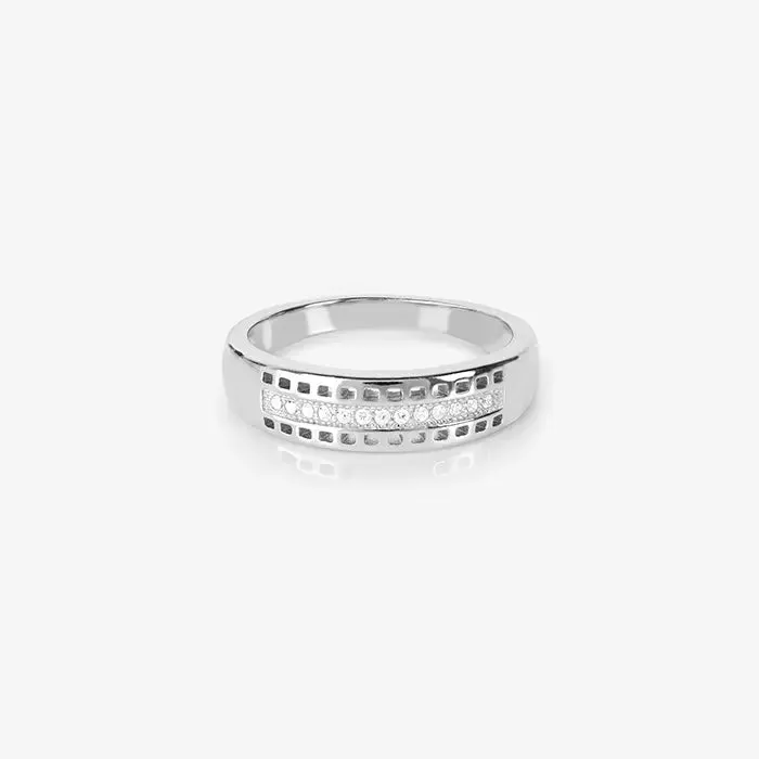 Linear Brilliance Ring