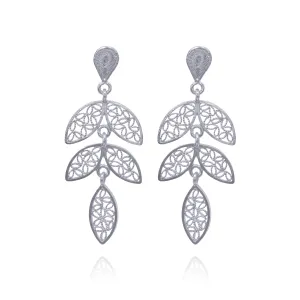 LORRAINE SILVER EARRINGS FILIGREE