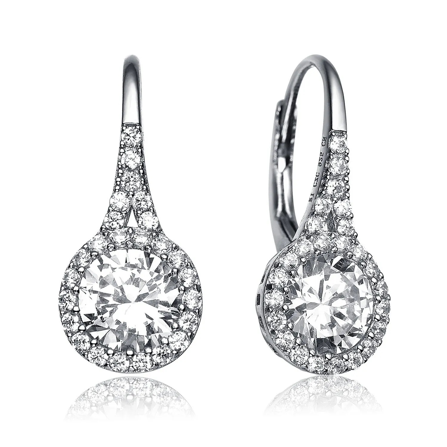 Marie Classic Dual Leverback Drop Earrings