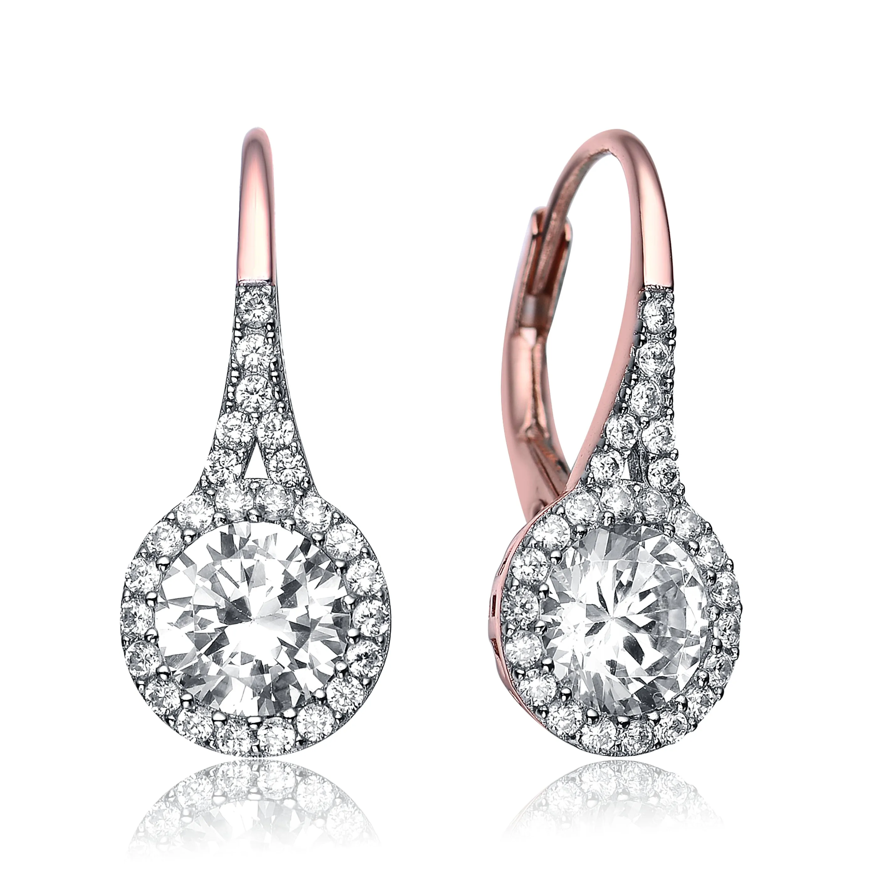 Marie Classic Dual Leverback Drop Earrings