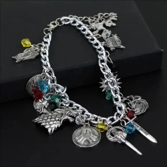 NWT‎ GAME OF THRONES Winter is Coming Bracelet. Women's Fashion Accessories