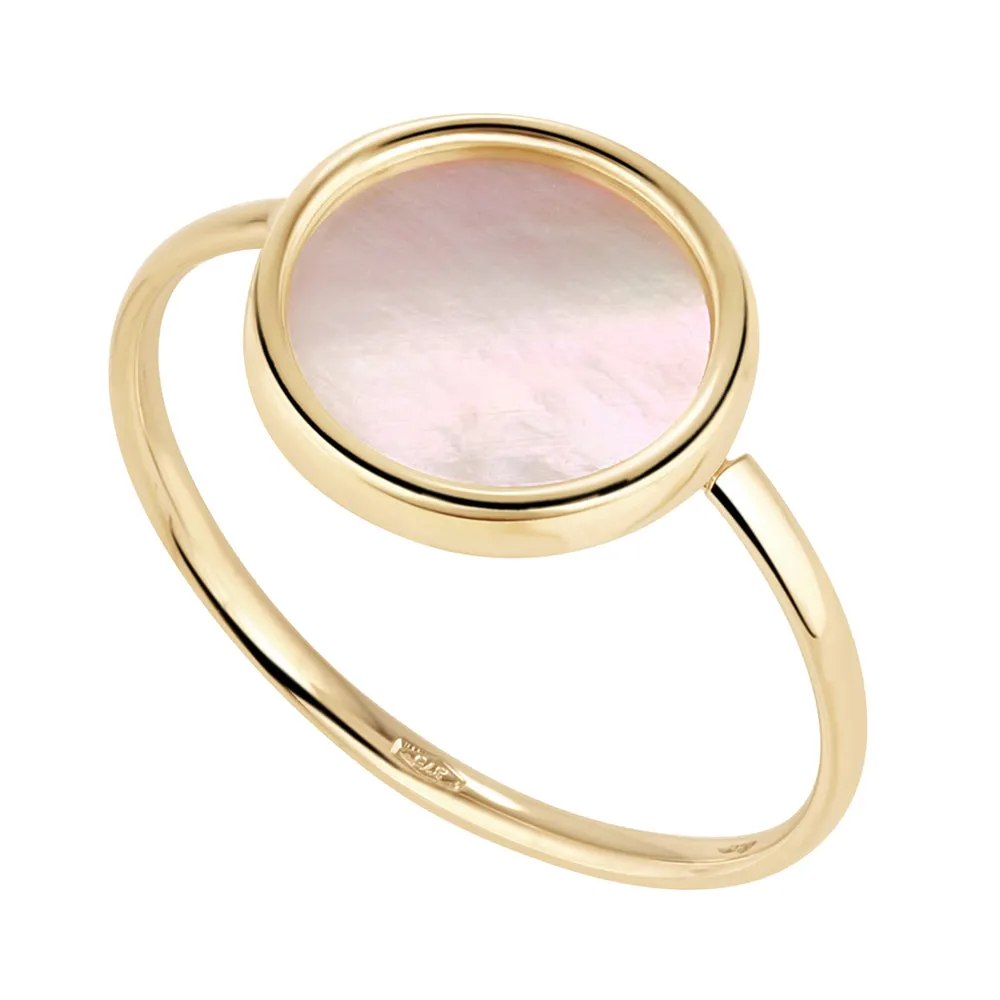 Pearl Disc Ring