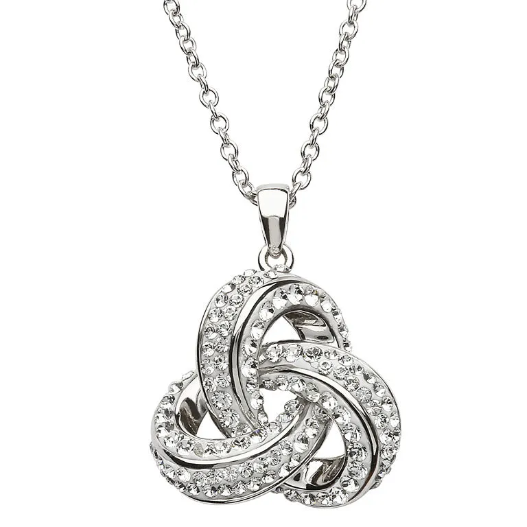 Signature 925 Collection Trinity Pendant Necklace