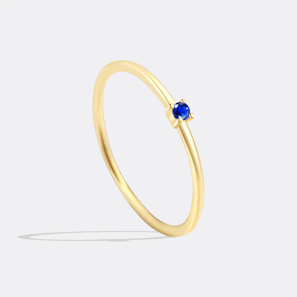 Super Dainty Birthstone Stacking Ring