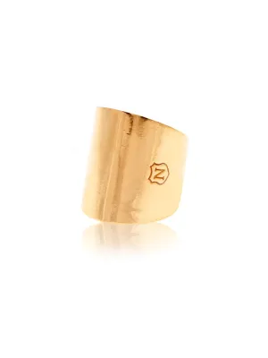 Tube Ring in Gold