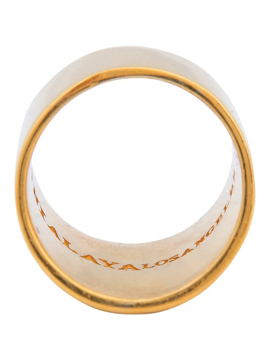 Tube Ring in Gold